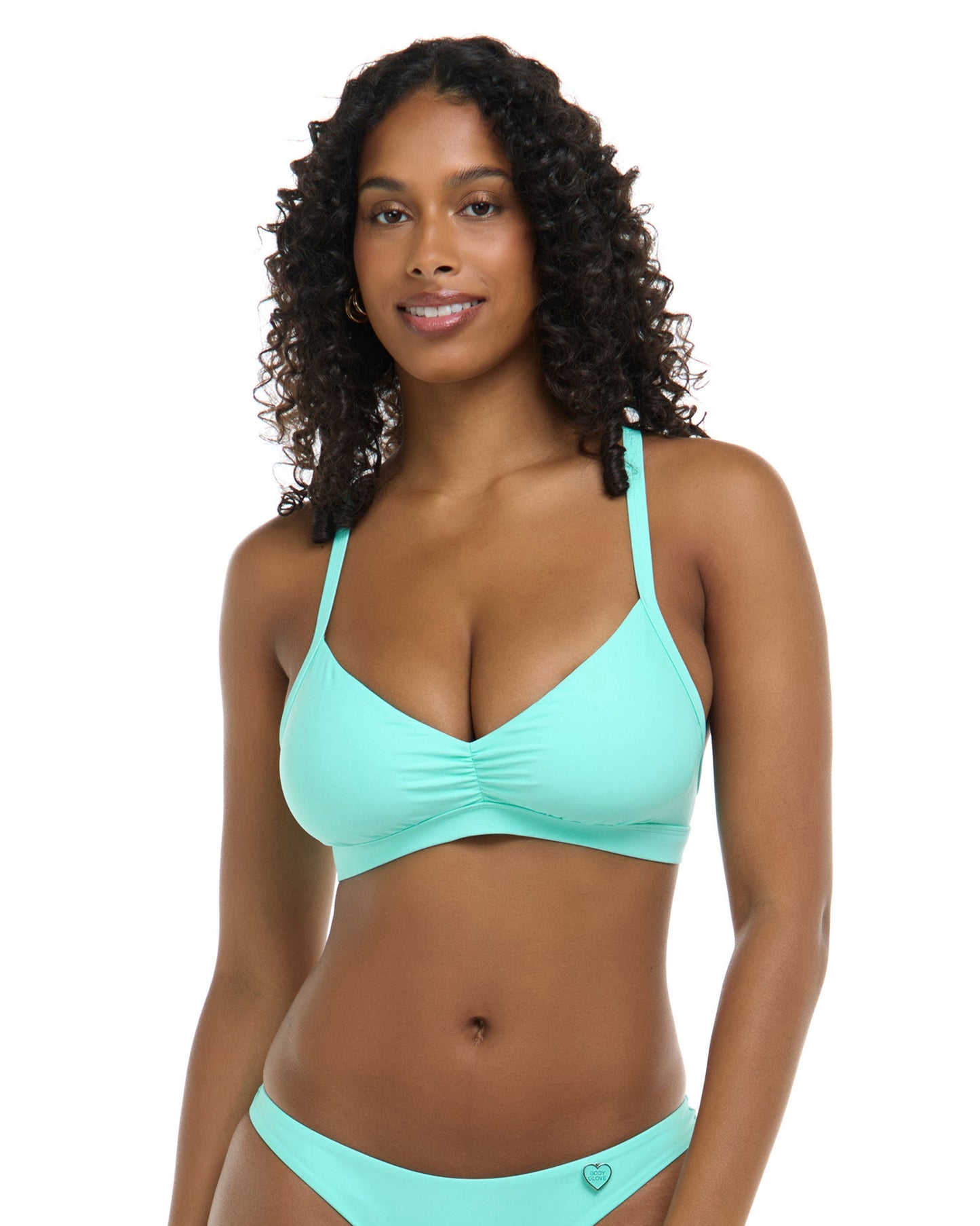 Women Body Glove Smoothies Drew D-F Cup Swim Top