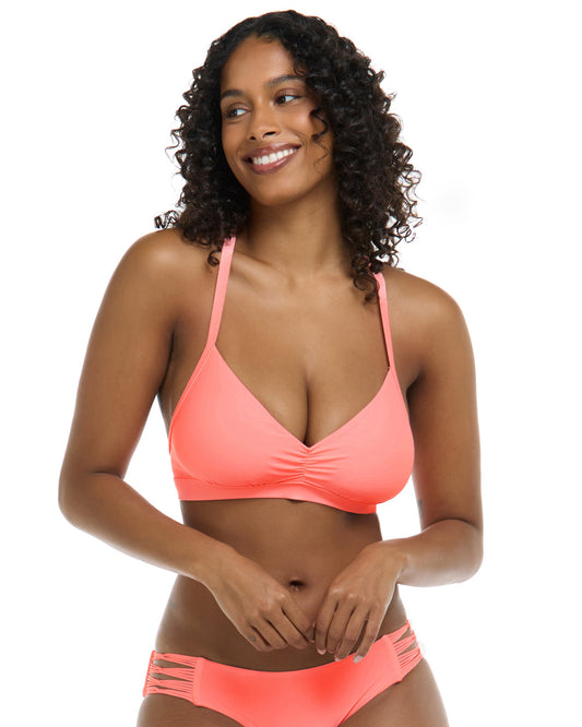 Women Body Glove Smoothies Drew D-F Cup Swim Top