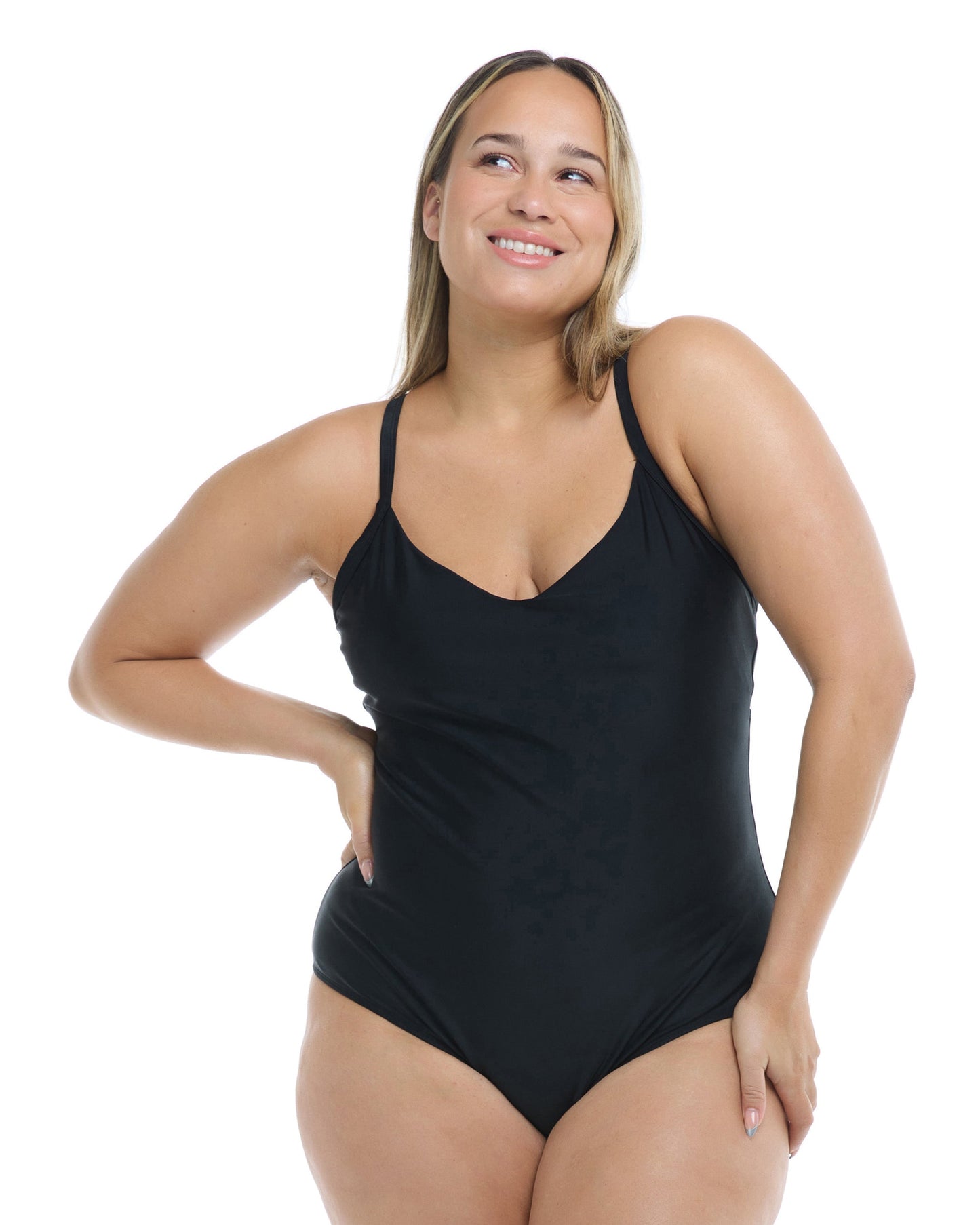Women Body Glove Smoothies Sandbar Plus Size One-Piece Swimsuit