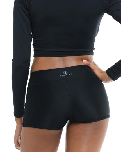 Women Body Glove Smoothies Rider Cross-Over Shorts
