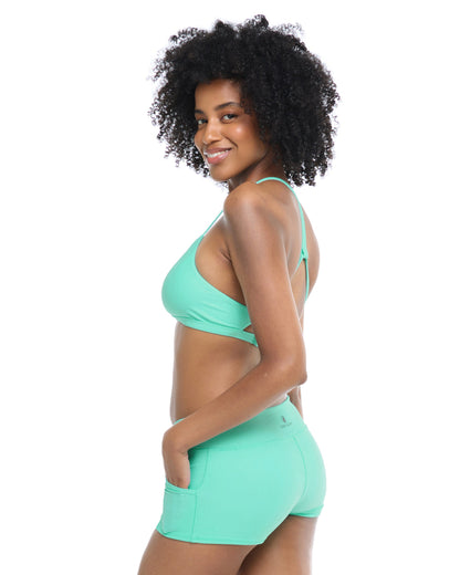 Women Body Glove Smoothies Rider Cross-Over Shorts