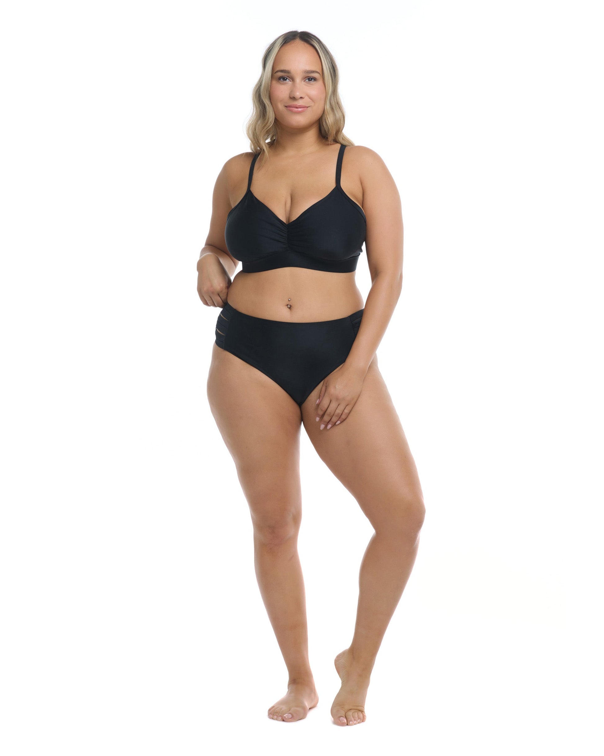 Women Body Glove Smoothies Drew Plus Size Bikini Top