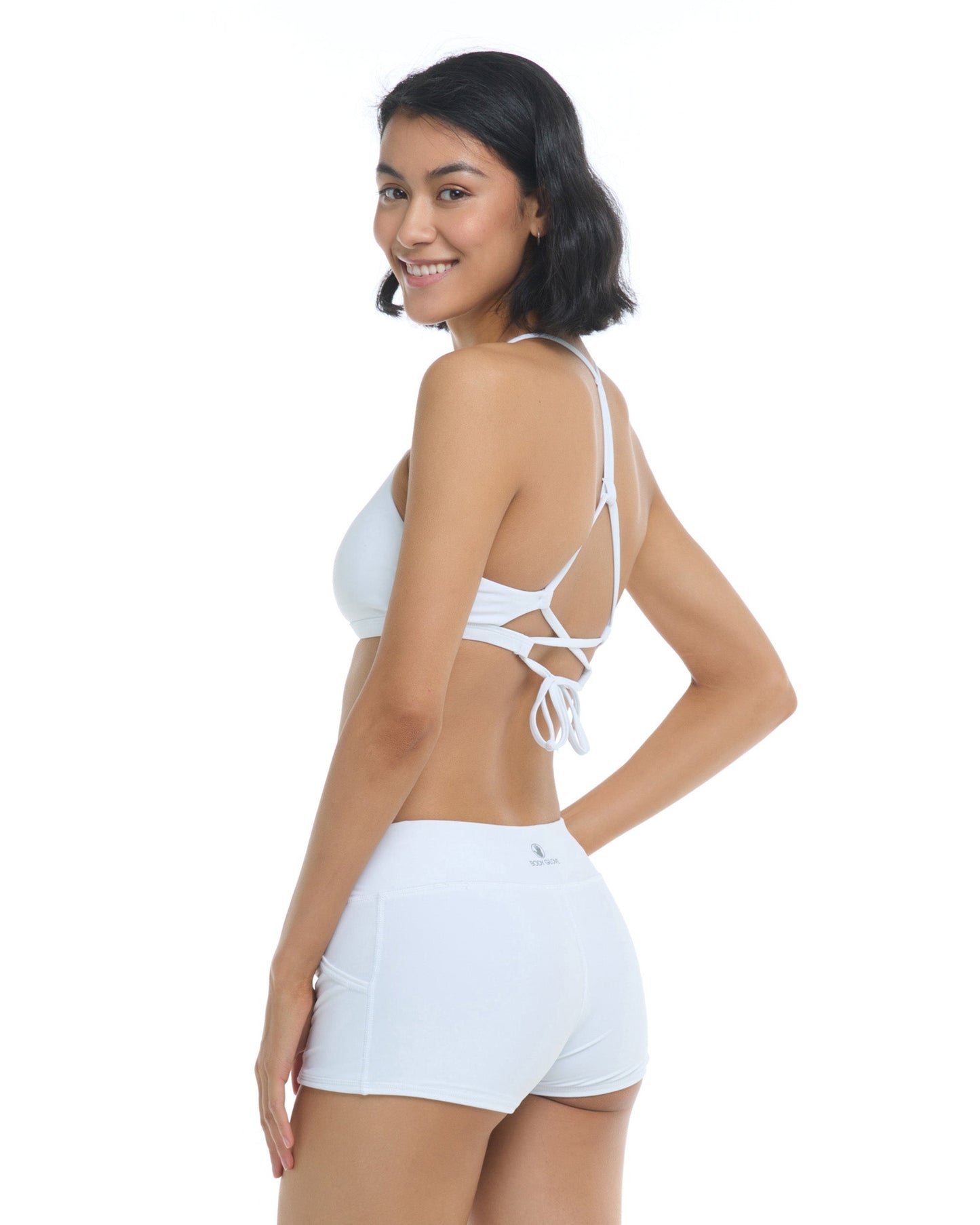 Women Body Glove Smoothies Rider Cross-Over Shorts