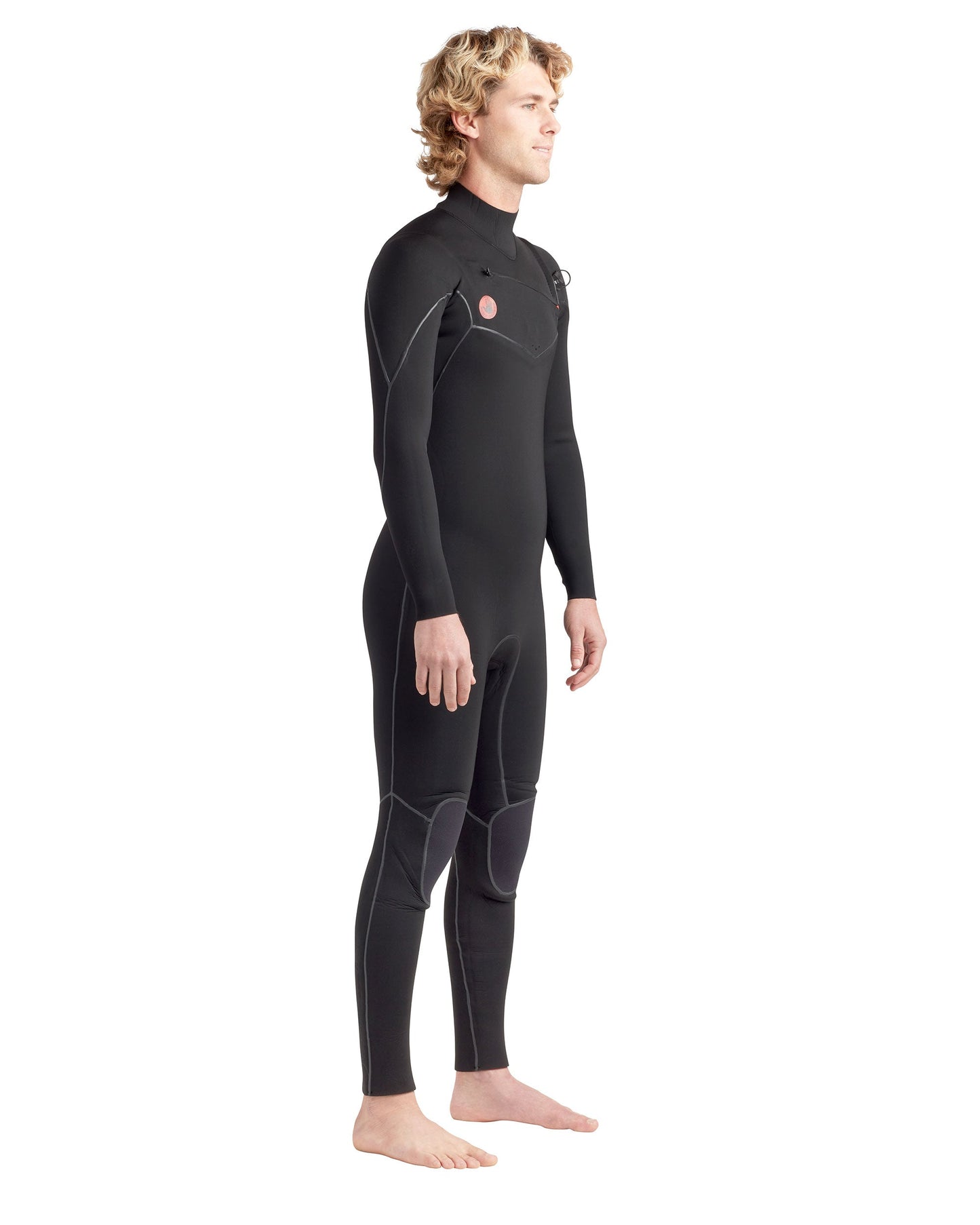 Men|Wetsuits Body Glove Red Cell 4/3mm Men's Chest-Zip Black Fullsuit