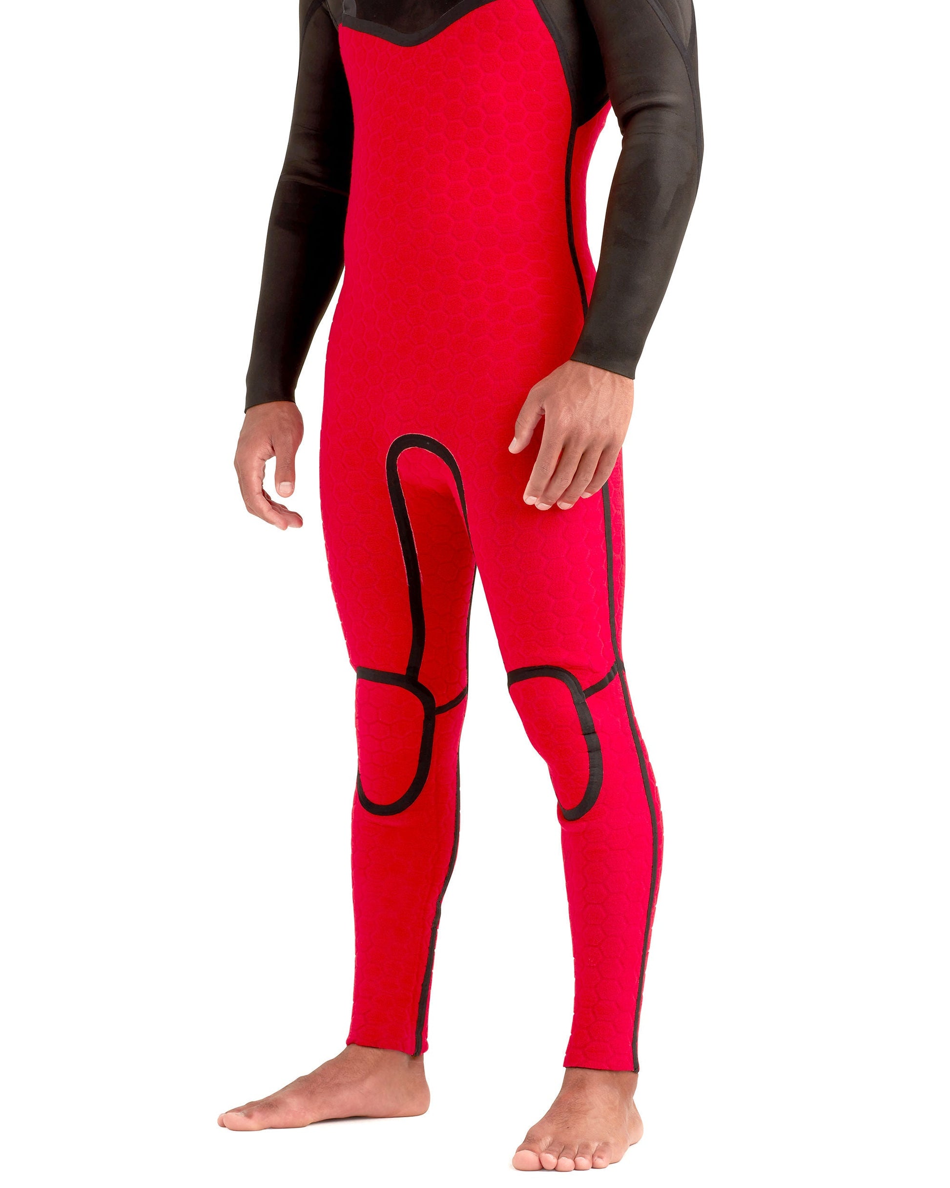 Men|Wetsuits Body Glove Red Cell 4/3mm Men's Chest-Zip Black Hooded Fullsuit