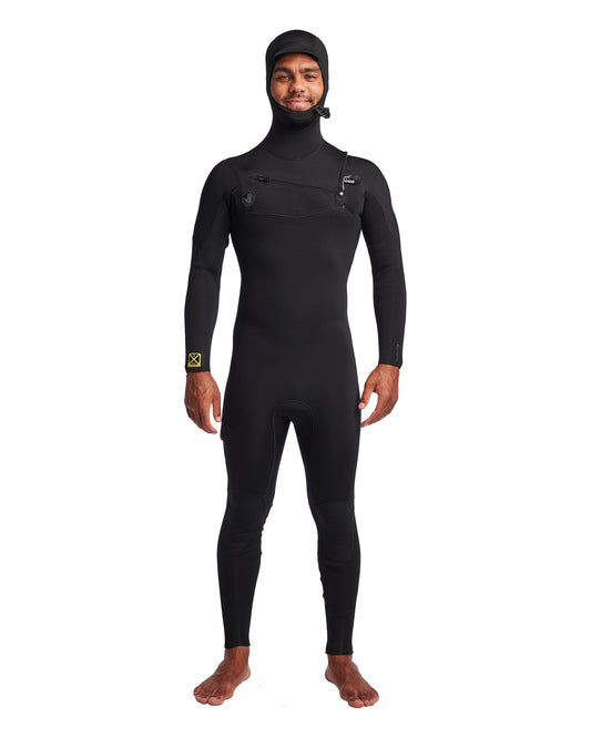 Men|Wetsuits Body Glove Men's Gold Cell Hooded Chest Zip 4/3mm Fullsuit