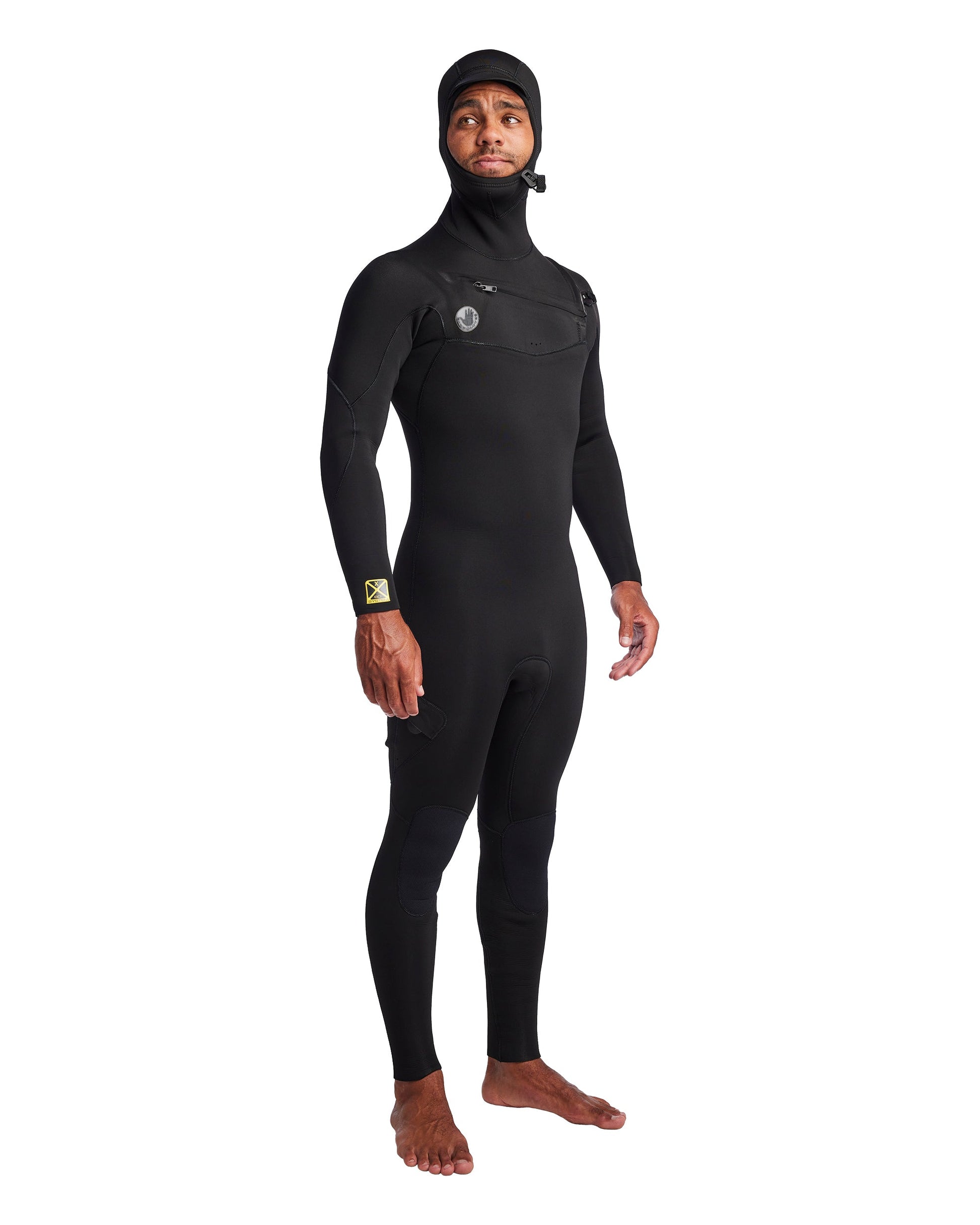 Men|Wetsuits Body Glove Men's Gold Cell Hooded Chest Zip 4/3mm Fullsuit