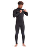 Phoenix 3/2mm Black Men's Chest-Zip Fullsuit