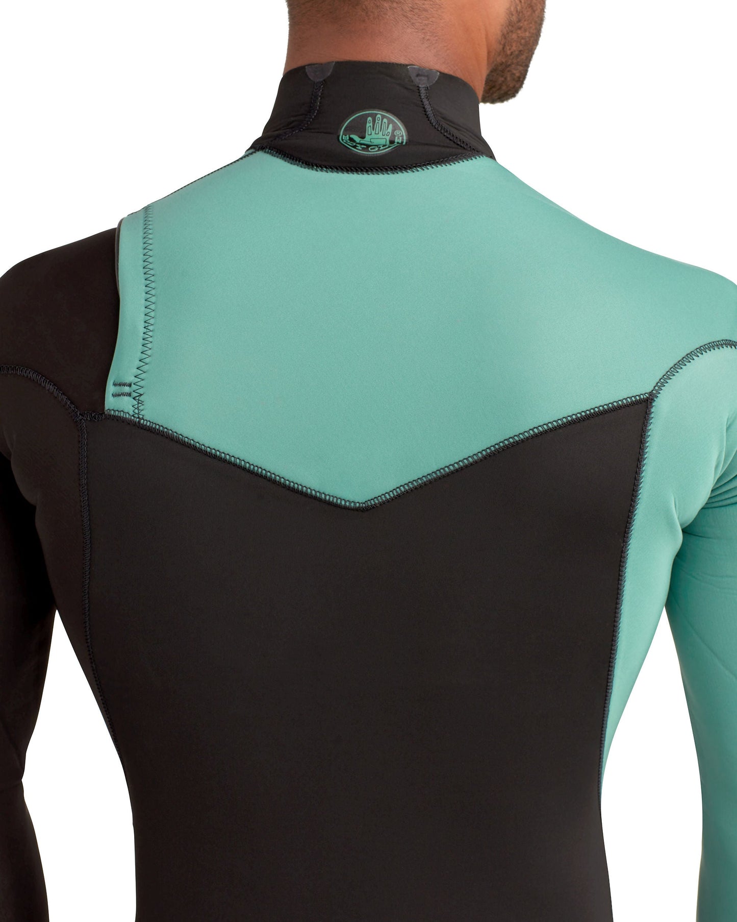 Men|Wetsuits Body Glove Variant 3/2mm Black/Green Men's Chest-Zip Fullsuit
