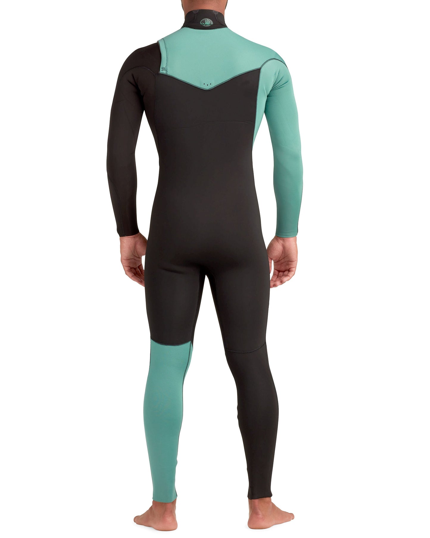Men|Wetsuits Body Glove Variant 3/2mm Black/Green Men's Chest-Zip Fullsuit