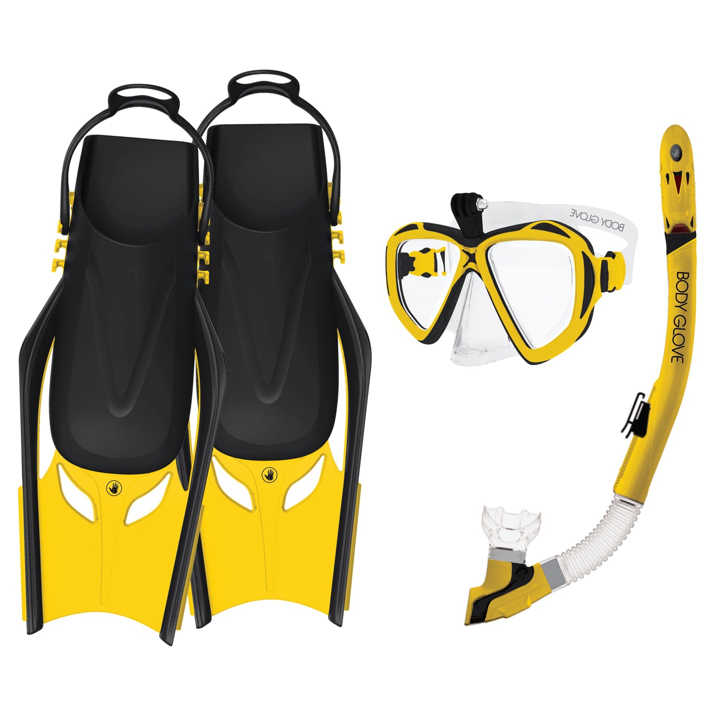 Men|Accessories Body Glove Passage Mask/ Snorkel / Fin Complete Set