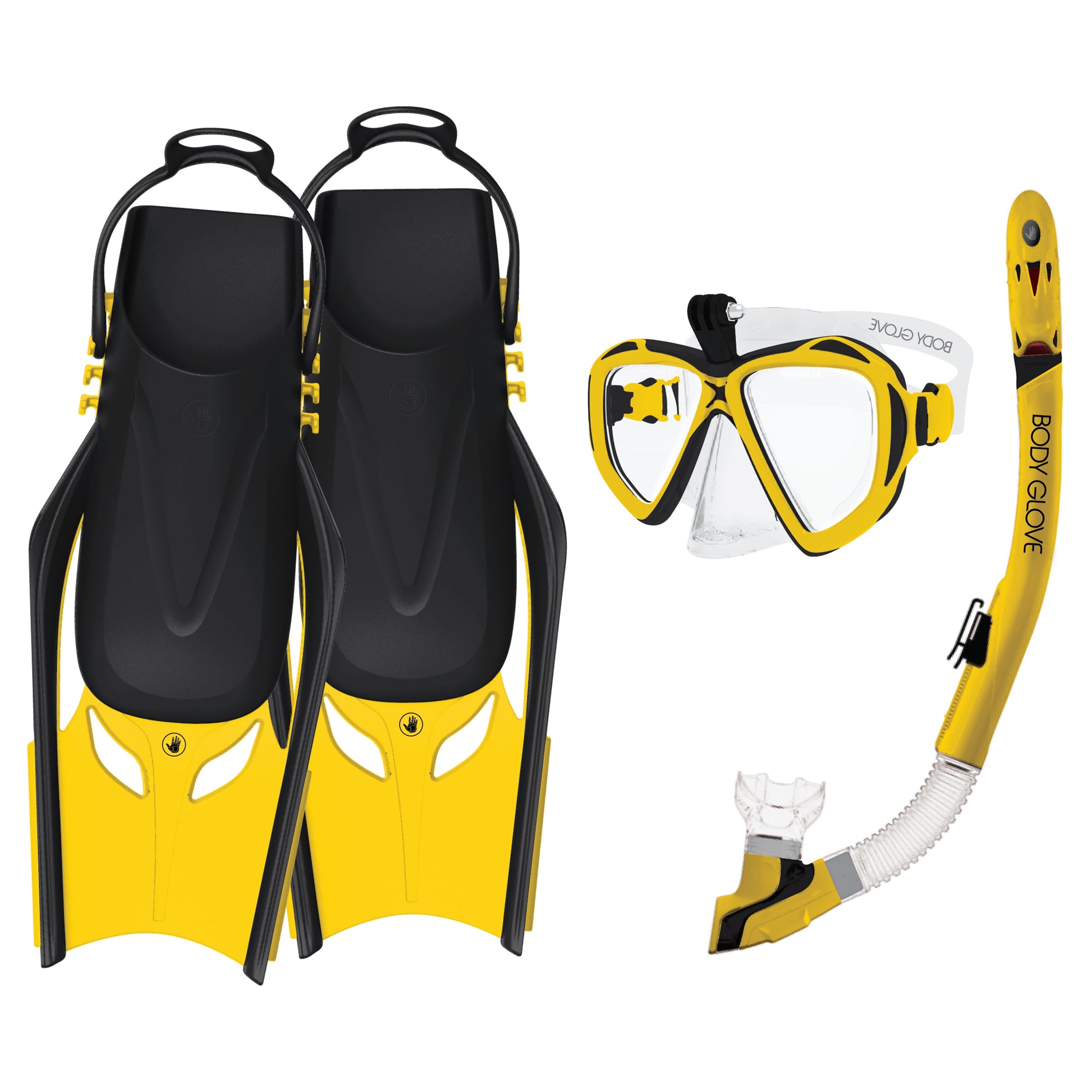 Men|Accessories Body Glove Passage Mask/ Snorkel / Fin Complete Set