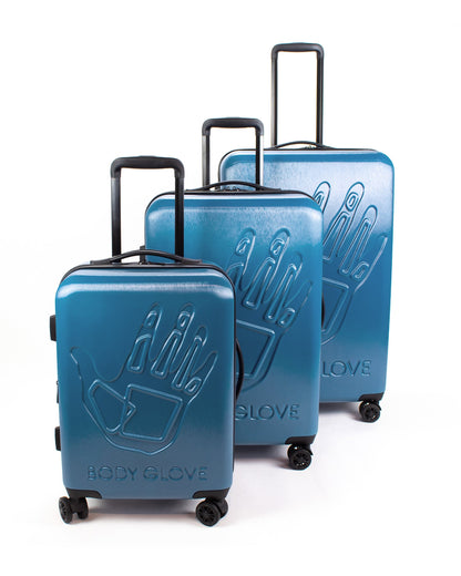 Men|Accessories Body Glove Redondo 3-Piece Hardside Spinner Luggage Set