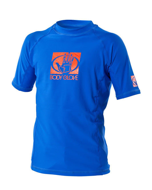 Kids Body Glove Basic Junior Short-Sleeve Lycra Rash Guard
