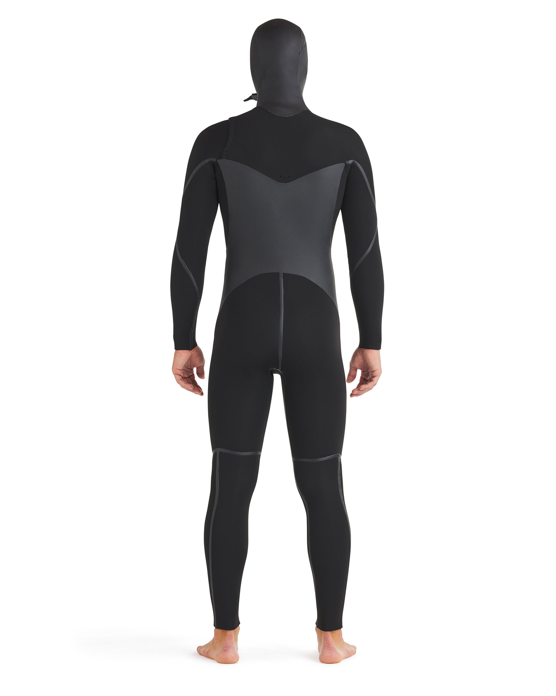 Wetsuits Body Glove Phoenix 5.5/4.5mm Men's Chest-Zip Hooded Black Fullsuit