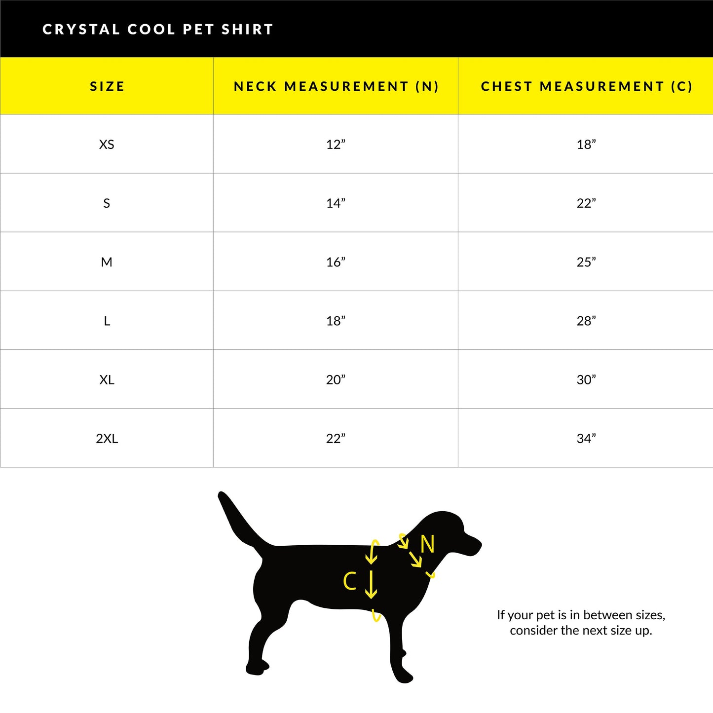 Accessories Body Glove Crystal Cool Pet Cooling Shirt