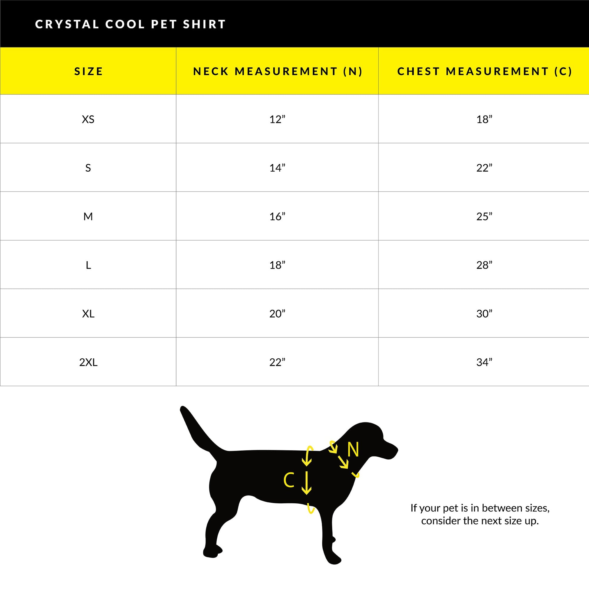 Accessories Body Glove Crystal Cool Pet Cooling Shirt
